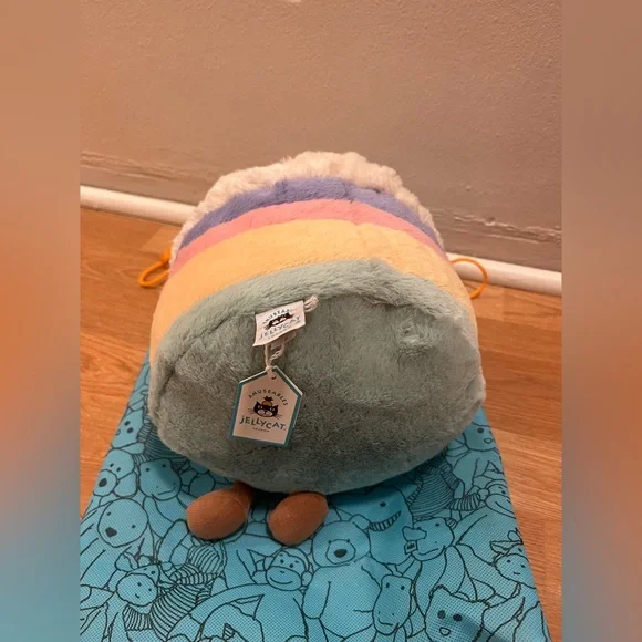 Jellycat Authentic Amuseables Rainbow Birthday Cake – Large Size - Picture 2 of 5
